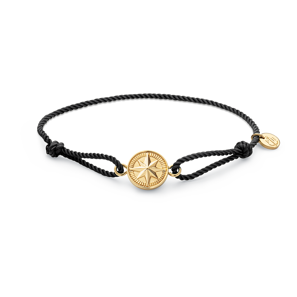 Bracelet Windrose Gold Black