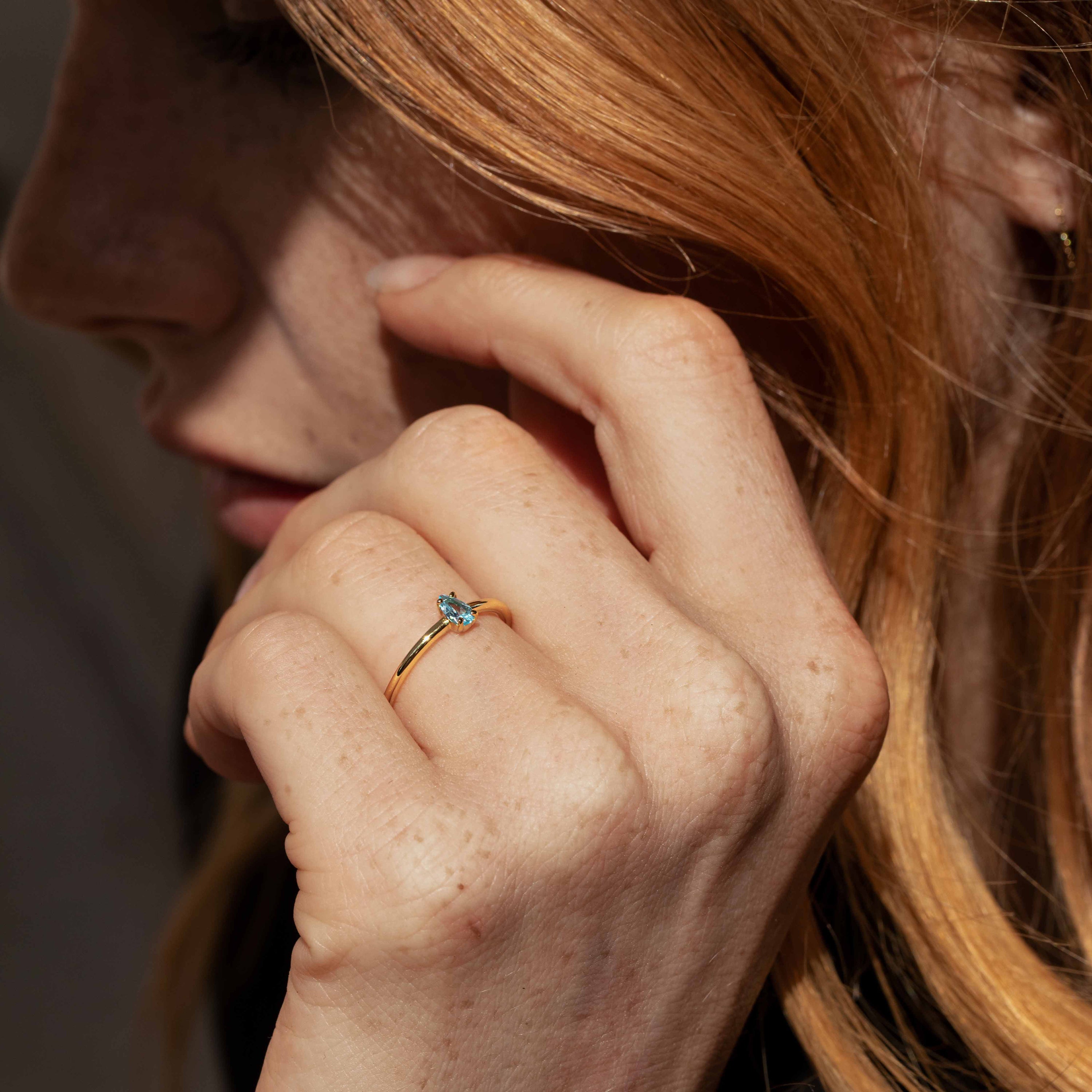 Bague Heart Of The Sea Argent Massif Or