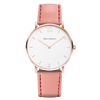 Watch Sailor White Sand Rose Gold Leather Pink Strap
