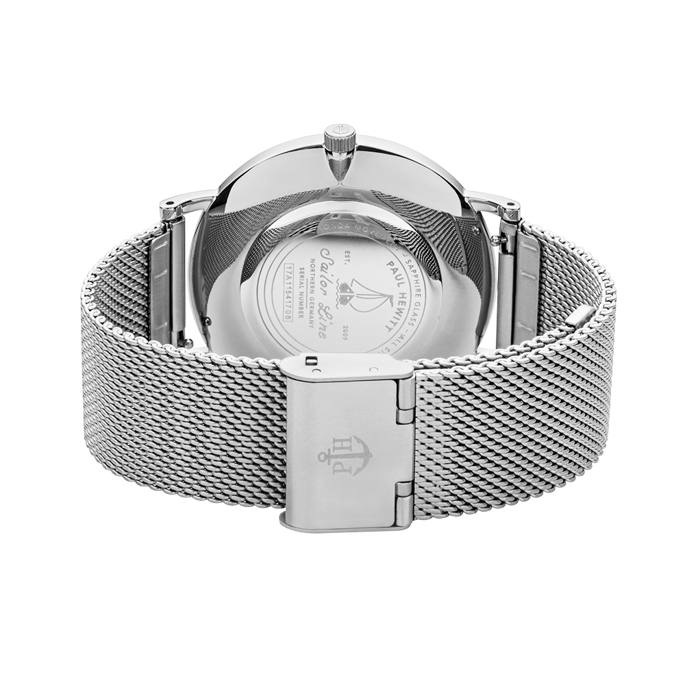 Montre Sailor White Sand Silver Mesh