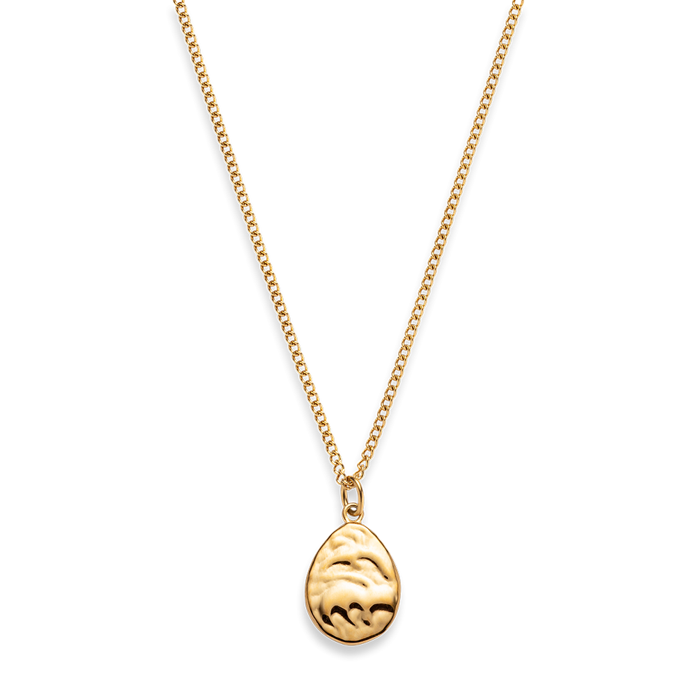 Treasure Ocean Drop Necklace Gold