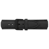 Watch Strap Leather Black 20 mm