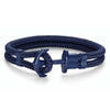 Anchor Bracelet Phrep Nylon Royal Blue